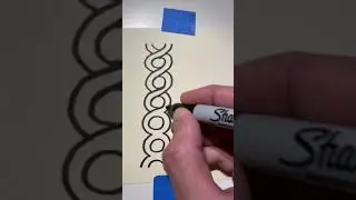 How to draw DNA with marker in 1080P