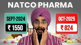 Why NATCO Pharma Crashed 50% | Shocking Analysis #stockmarketcrash