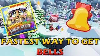 FASTEST WAY TO GET BELLS IN CHRISTMAS EVENT - Roblox Mining Simulator 2