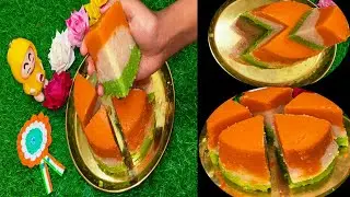 Republic Day Special Tricolour Food Recipes l Tringa Rava Kesari l Tricolour Cake  Recipe 