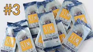 Sim City TCG / CCG: 12x Booster Pack Opening / Unboxing + Card Game Review #3 | Rick Adams