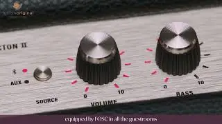 Fusion Original Saigon Centre - In Room Instruction (Marshall Speaker)