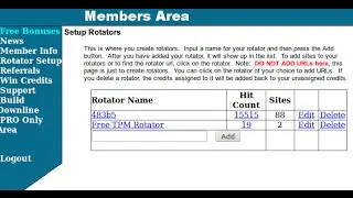 FREE Unlimited  URL Rotator - No Montly Fees !!!
