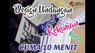 Design Undangan Pernikahan Hanya 10 Menit dengan Aplikasi CorelDraw X7