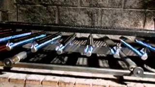 Mechero Para Gasificar Parrillas, Funcionando. 90 x 50