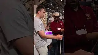 We met Juan Palacios, coming from Texas, to sell his legendary cowboy hats at ASD Market Week! 🤠🔥