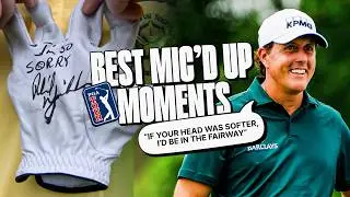 Best MIC'D UP Moments on the PGA TOUR 😂🎤