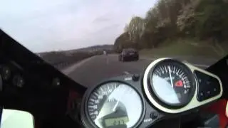 Kawasaki ZX 6 R Ninja - 1998 - 0-100-200(0-60mph) Speed test - Beastvision