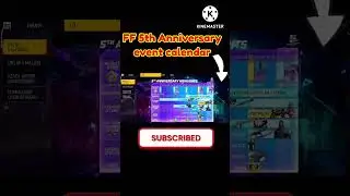 FF 5th Anniversary event calendar |#shorts