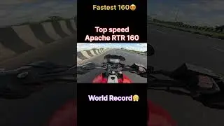 Apache RTR 160 4v top speed🔥|| Koi competition nhi hain💪 ||