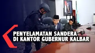 Yonif Raider 641 Beruang Selamatkan Sandera di Kantor Gubernur Kalbar