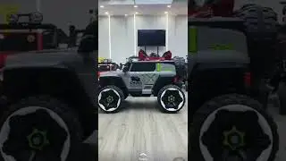 new jeep 4 motors, dancing usb, bluetooth for 3-7yrs kids!#fun #cars #SPARKLETOYS#shorts #jeep