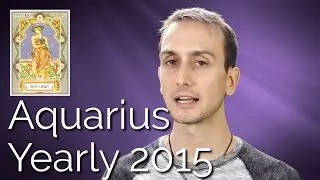 Aquarius Yearly Horoscope: 2015 - Sidereal Astrology