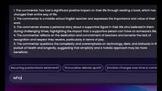 Ask AI : Custom Chat interface to chat with youtube video comments