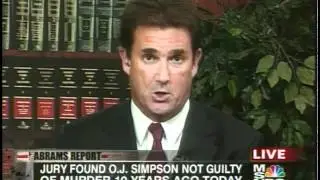 Miami Criminal Lawyer speaking about O.J. Simpson case - MSNBC