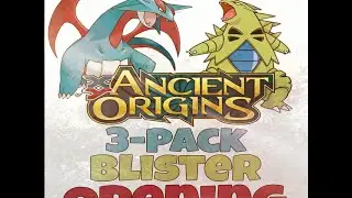 Pokemon Ancient Origins 3 Pack Blister Opening (Salamence Promo)