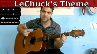 Tutorial: LeChuck's Theme - Fingerstyle Guitar w/ TAB (Monkey Island)