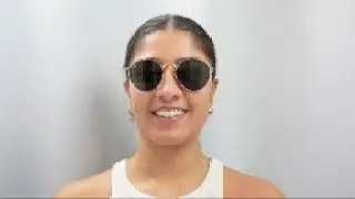 Woman model wearing Ray-Ban RB3447N 001 Sunglasses