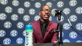 Sooners safety Robert Spears-Jennings at SEC Media Days | July 16, 2025