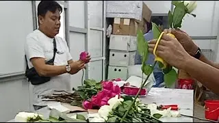 Kabayan OFW Vlogs is live preparation 500pcs. Roses mixed colour order Nay for Flowers DohaQatar