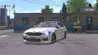 Drive BMW Car and Unloading Stone From Dumper in Game 🔥 #jcb #bmw #truck #dumper #gamingvideos 