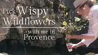 💐 Wispy wildflower bouquet | Picking flowers in the foothills of Provence