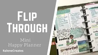 Flip Through: Mini Happy Planner 2019 RaleneCreates