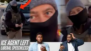 ICE AGENT SHUTS DOWN Minnesota Protester Who Tried Blocking Arrest!