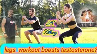 Training legs boosts testosterone?#uk fitking#vidoes
