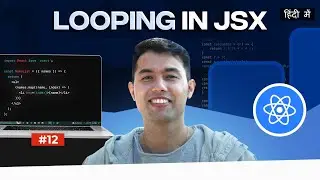#12:  Looping in JSX: Netflix Series Card Creation 🔥React Tutorial in Hindi