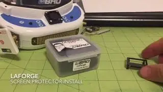 LaForge Screen Protector Install
