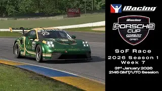 iRacing Porsche Cup by CONSPIT | 2026 | Season 1 | Week 7 | SoF Race | Monza