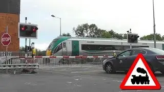 Railway Crossing - Ballinasloe Station, Galway