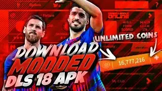 DREAM LEAGUE SOCCER 18 .HACK [NEW,EASY,NO ROOT AND ANTI BAN] - Unlimited Coins