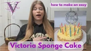 How to Make a Victoria Sponge Cake