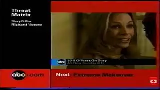 Threat Matrix ABC Split Screen Credits