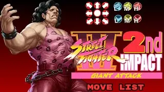 Street Fighter III: 2nd Impact - Hugo Move List