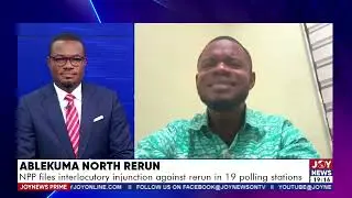 Ablekuma North Rerun: NPP files interlocutory injunction against rerun in 19 polling stations.