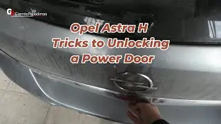 Opel Astra H (2004&ndash;2009) Tricks to Unlocking a Power Door