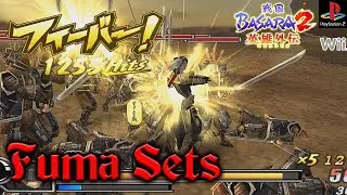 CRAZY SPEED X99 ! - Fuma Best Item Set | Sengoku Basara 2 Heroes PS2 Wii