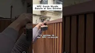 #wpcwallpanel #panneau #decorationinterieure #amenagementexterieur #jard&iacute;n #designmoderne #wpc