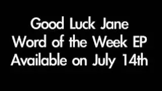 Good Luck Jane- Word of the Week Sampler  