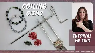 🙋‍♀️BISUTERÍA CON ALAMBRE COILING GIZMO ✨TUTORIAL EN VIVO #62
