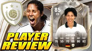 85 Jones Player Review! Debut Icon Jones Review! 85 Steffi Jones Review - EA FC 26 Ultimate Team