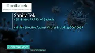 SanitaTek Electrostatic Mass Disinfection