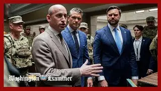 Stephen Miller blasts &lsquo;stupid white hippies&rsquo; during Union Station visit with Vance and Hegseth
