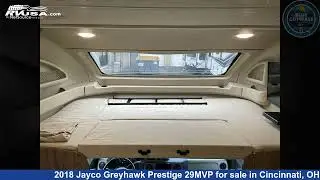 Eye-catching 2018 Jayco Greyhawk Prestige Class C RV For Sale in Cincinnati, OH | RVUSA.com