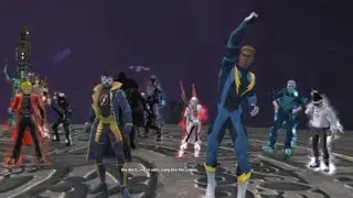Dcuo Late Night Coue Run (electric dps pov)