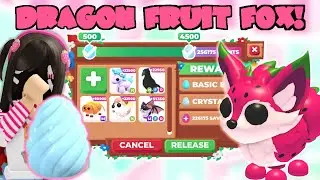 Hatching Crystal Eggs For Dragon Fruit Fox! | Roblox Adopt Me Pet Releaser | Riivv3r