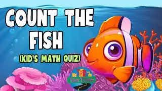 🐟 Count the Fish | Easy Math Quiz for Kids #FishCounting #CountingGame #KidsQuiz #BrainTest #fungame